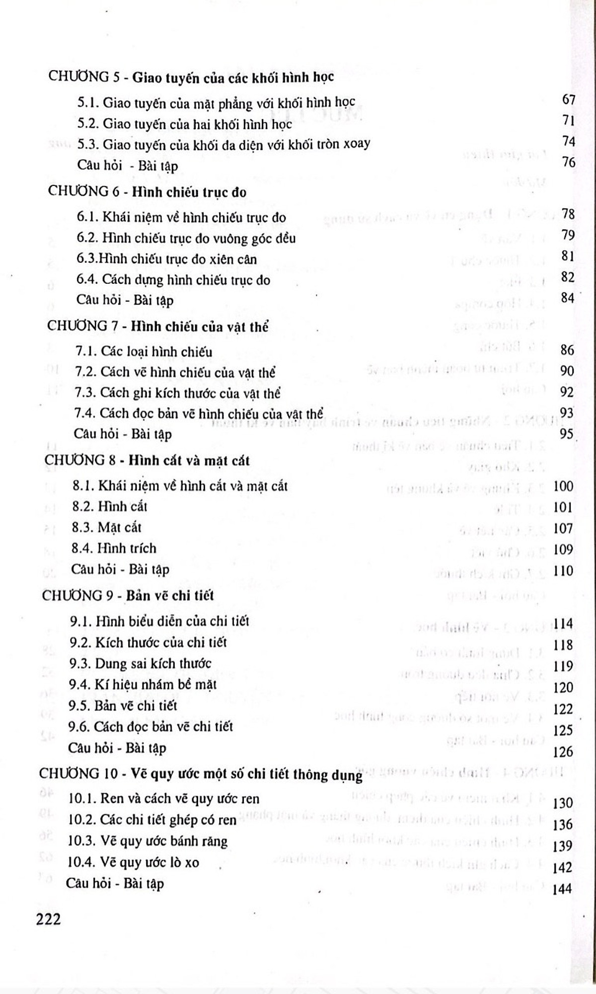 Combo Giáo Trình Vẽ Kĩ Thuật + Bài Tập ( Sách Dùng Cho Các Trường Đào Tạo Hệ Trung Cấp Chuyên NGhiệp )