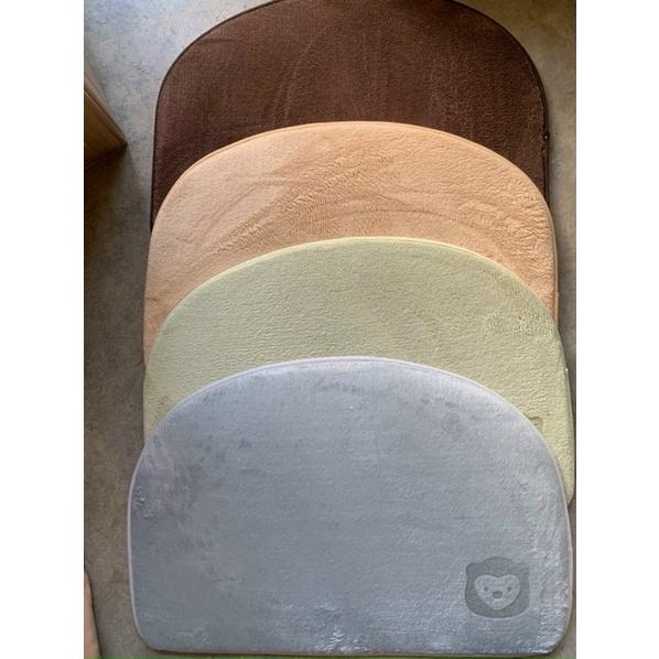 THẢM LEN MÀU OVAL LOẠI DÀY MỊN