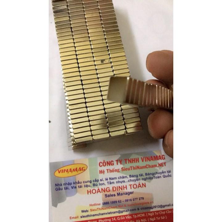 Nam châm vuông 10x10x3mm nam châm đất hiếm
