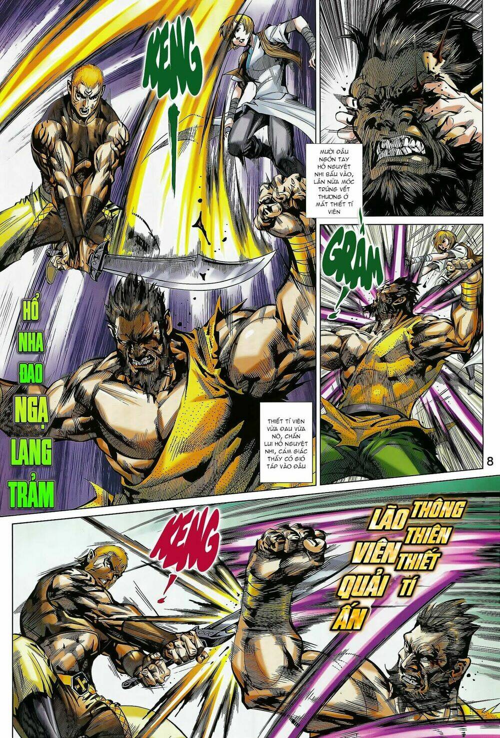 xuân thu mãnh sĩ chapter 13.1 9