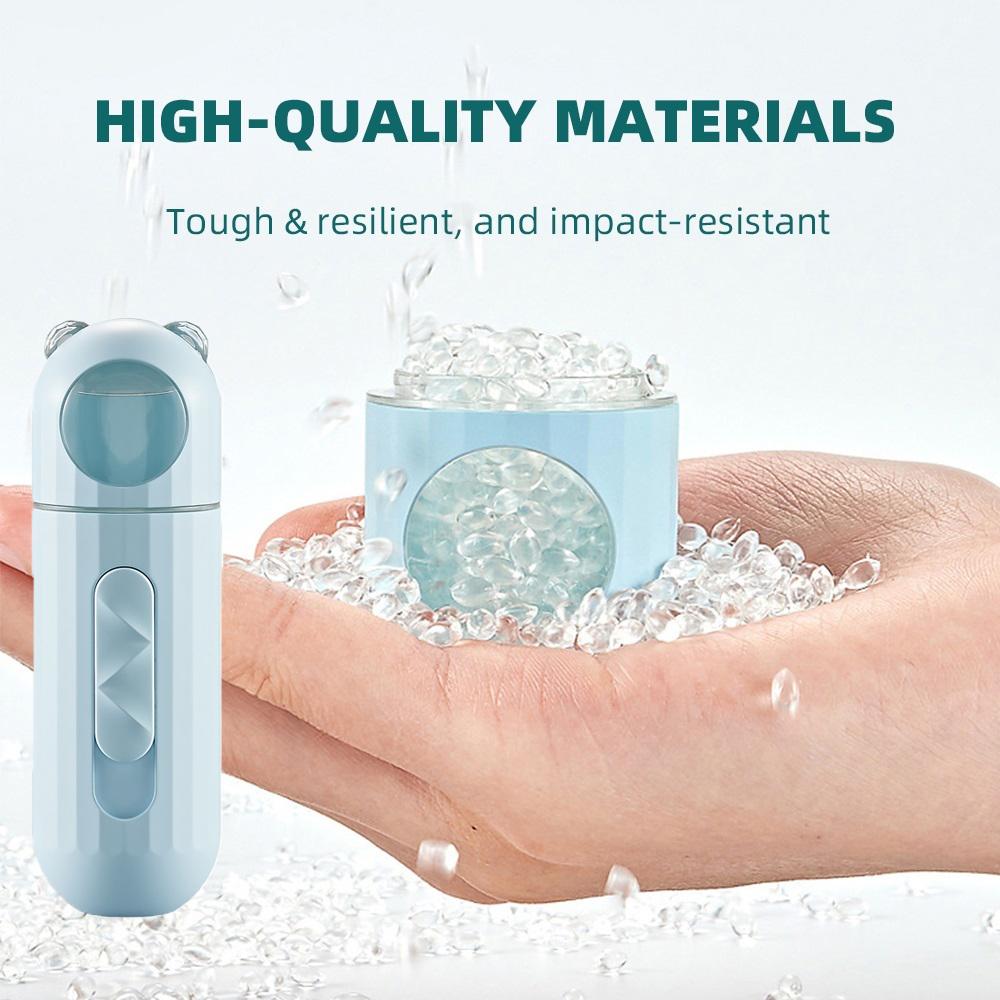 Mặt Nano Máy Phun Sương USB Máy Phun Sương Tạo Ẩm Khuếch Tán Tinh Dầu Dưỡng Ẩm Da Mặt Hơi Nước Phun Sương Chăm Sóc Da Mặt Cơ Thể Máy Xông Khí Dung Macaron