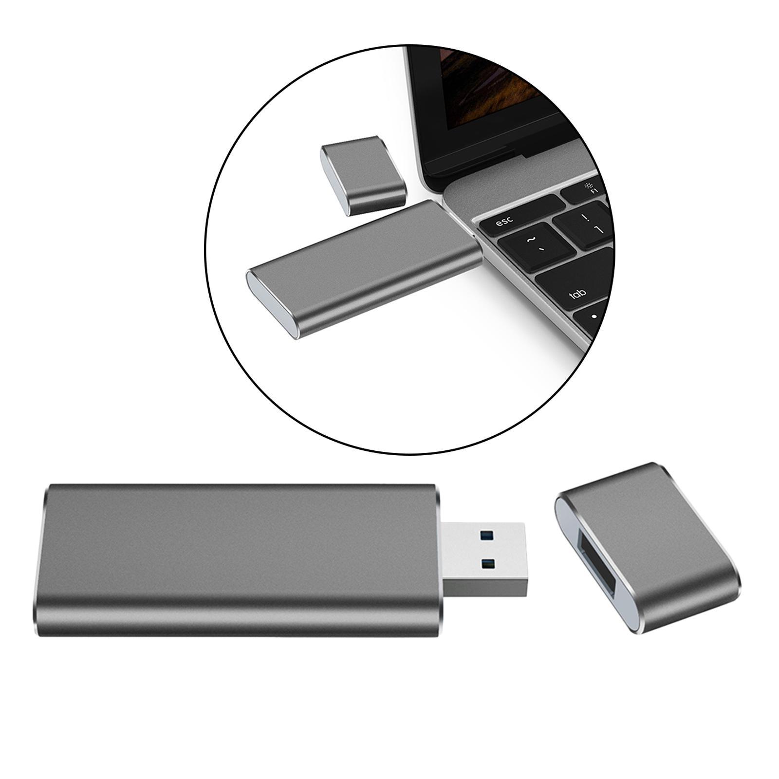 M.2 to USB 3.0 SSD Enclosure Converter    2230/2242 SSD  Gray