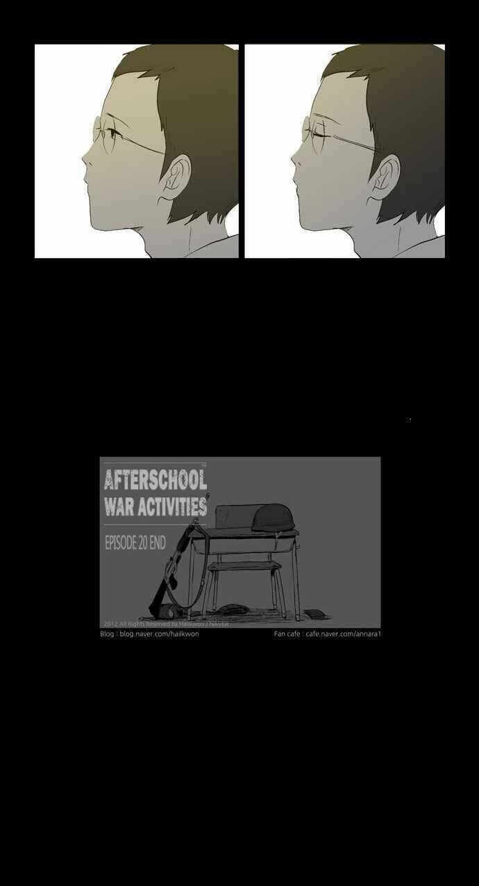 after school war activities chapter 20 21