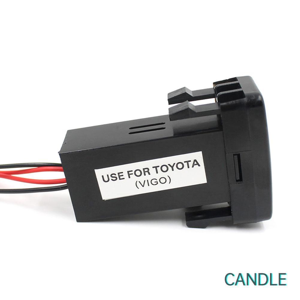 Tẩu Sạc Nhanh 5v 2.1a Cho Xe Hơi Toyota