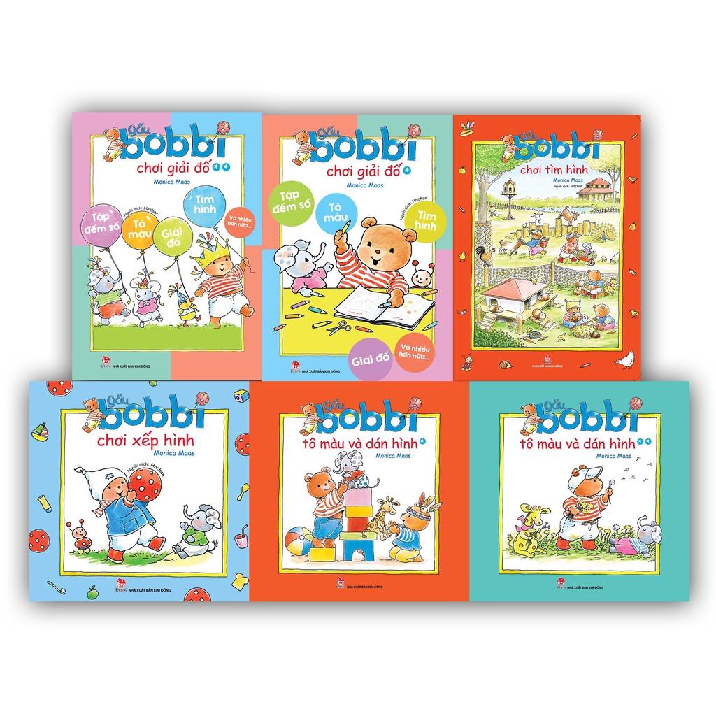 Sách - Combo Tương Tác Gấu Bobbi - Kim Đồng