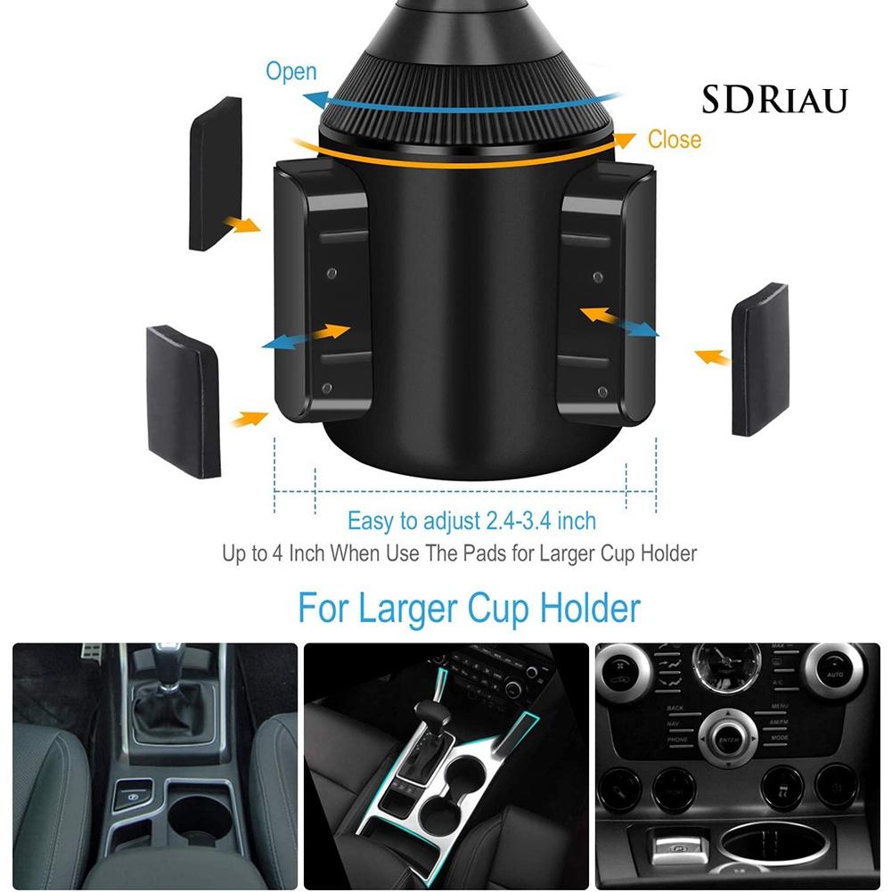 Giá Đỡ Điện Thoại / Gps Xoay 360 Độ Thông Dụng Cho Xe Hơi
