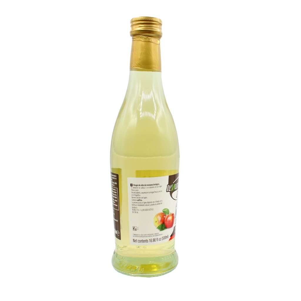 Giấm táo hữu cơ 500ml IL Nutrimento Organic Apple Cider Vinegar