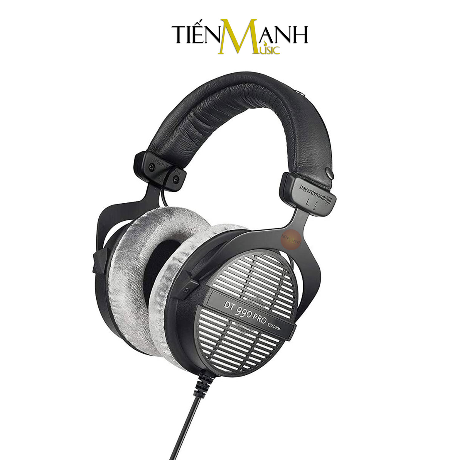 Tai Nghe Kiểm Âm Beyerdynamic DT990 Pro 80, 250 Ohm - DT 990 Beyer Dynamic Open Back Studio Monitor Hàng Chính Hãng - Kèm Móng Gảy DreamMaker