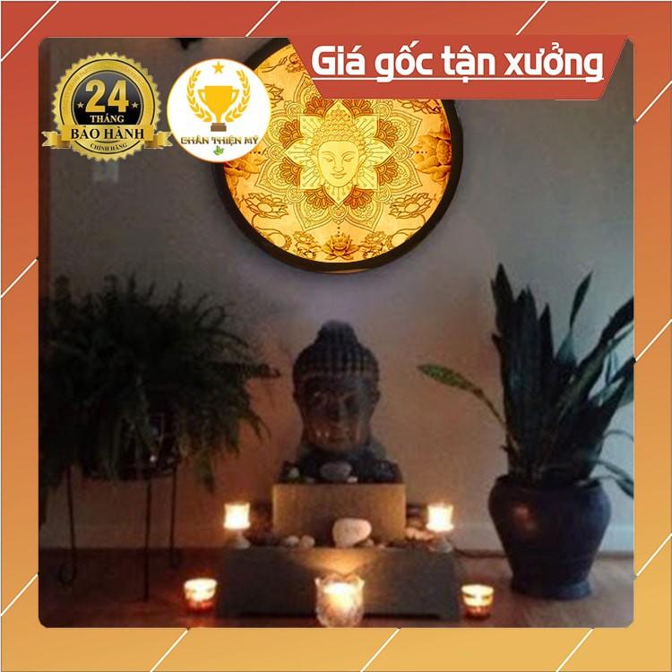 Đèn Thờ Hào Quang Trúc Chỉ In Cao Cấp Dành Cho Tượng Phật .