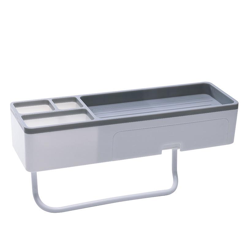 Giá Đỡ Gắn Tường Không Cần Khoan Dùng Đựng Dầu Gội Dành Cho Nhà Tắm