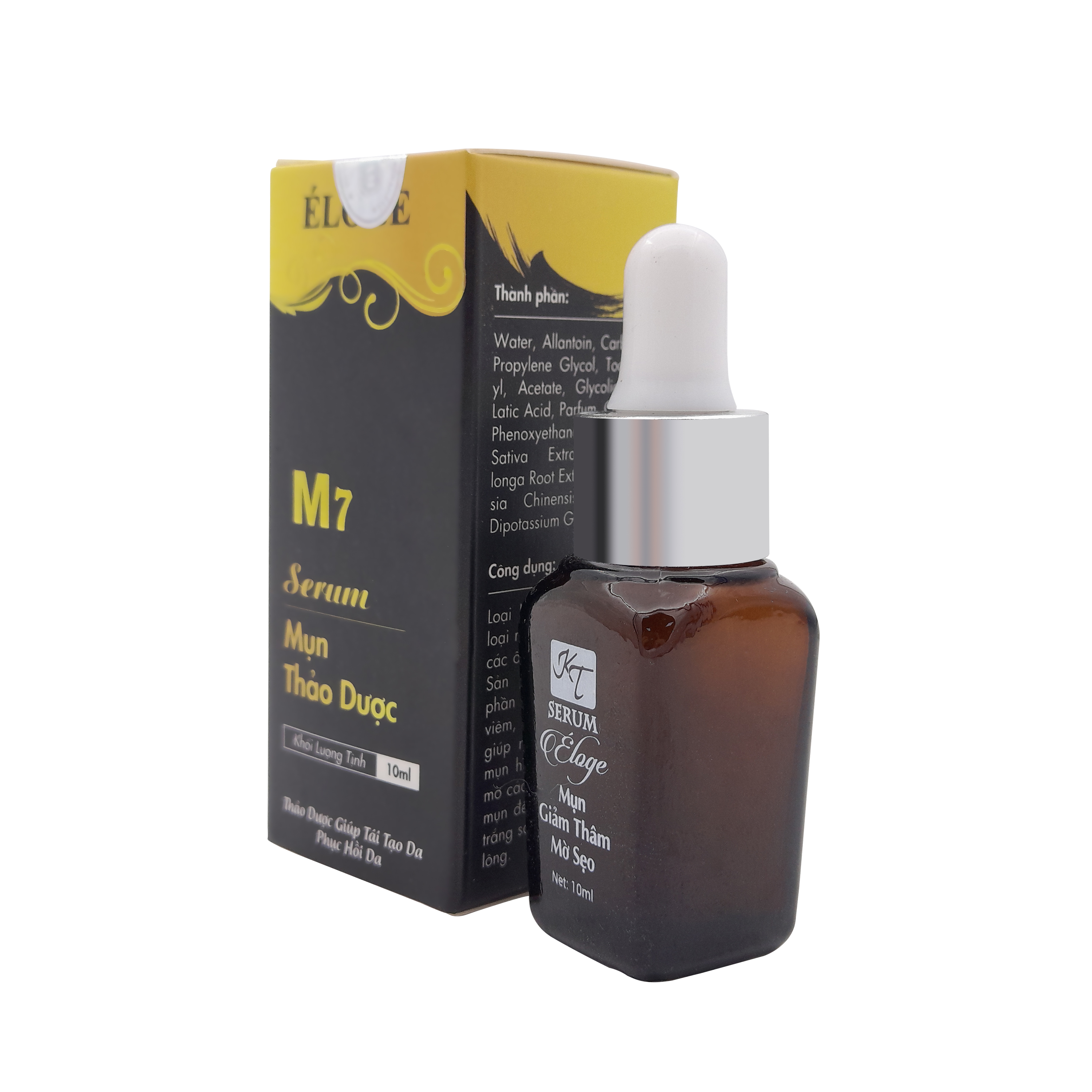 SERUM MỤN ELOGE M7 - KHẢ TÂM - GIẢM MỤN, MỜ THÂM,  SE KHÍT LỖ CHÂN LÔNG, 