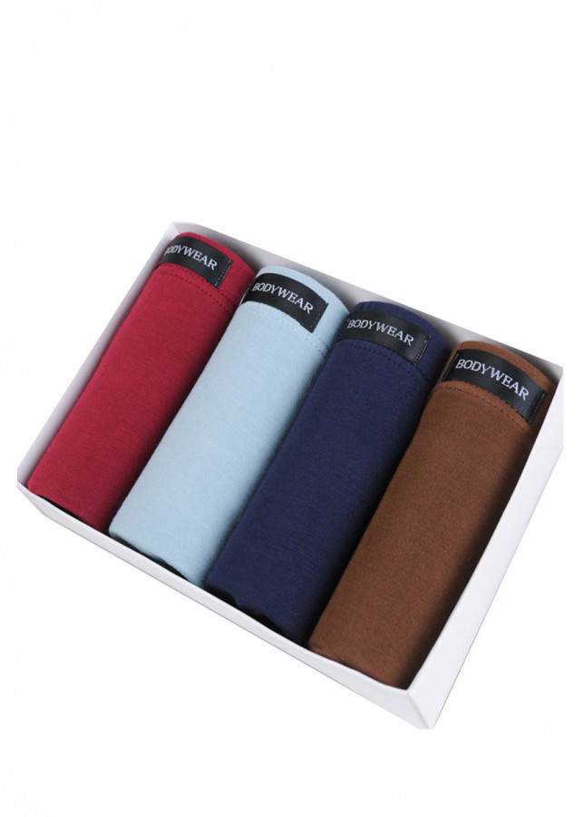Combo 04 quần lót nam chất liệu cotton
