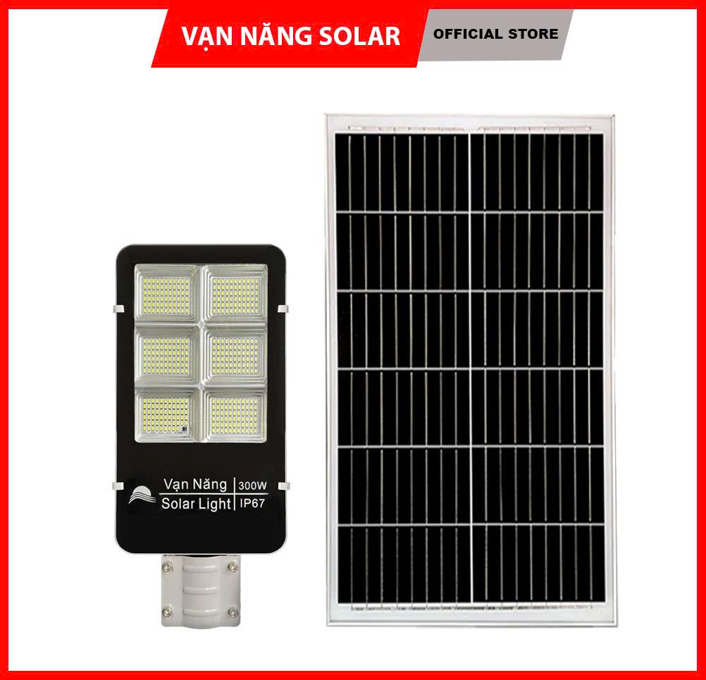 ĐÈN ĐƯỜNG NĂNG LƯỢNG MẶT TRỜI VẠN NĂNG SOLAR 300w