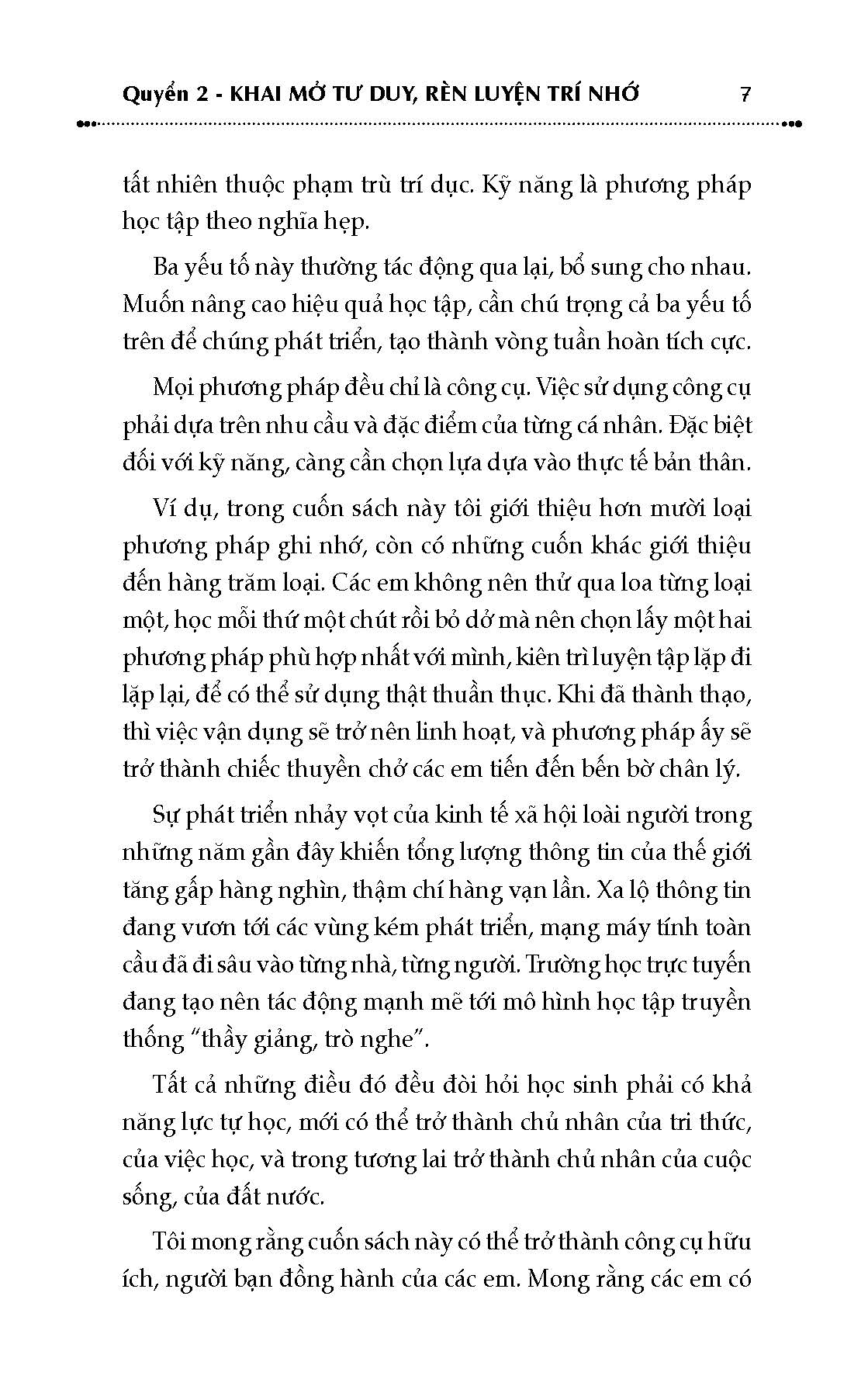 Học Sinh Giỏi, Phương Pháp Học Tập Tốt - Quyển 2: Khai Mở Tư Duy, Rèn Luyện Trí Nhớ