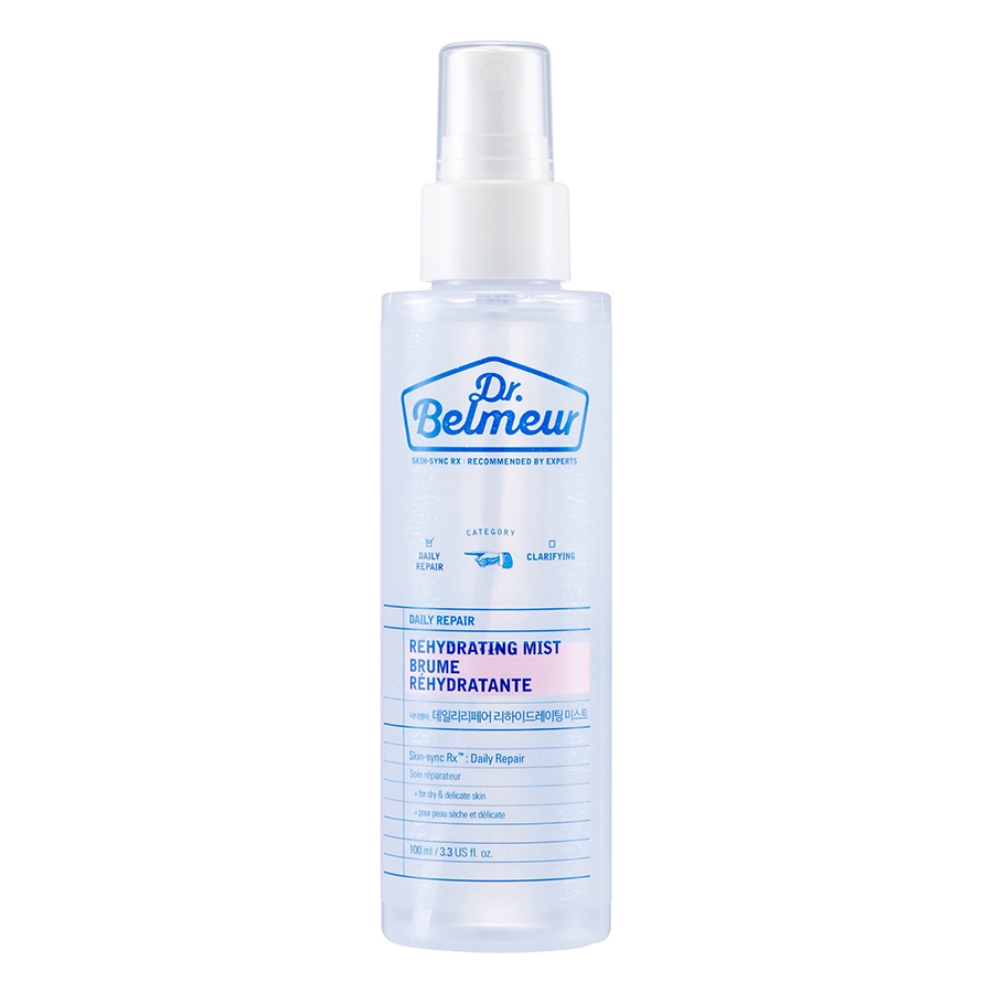 Xịt Khoáng Phục Hồi Da Nhạy Cảm The Face Shop Dr. Belmeur Daily Repair Rehydrating Mist