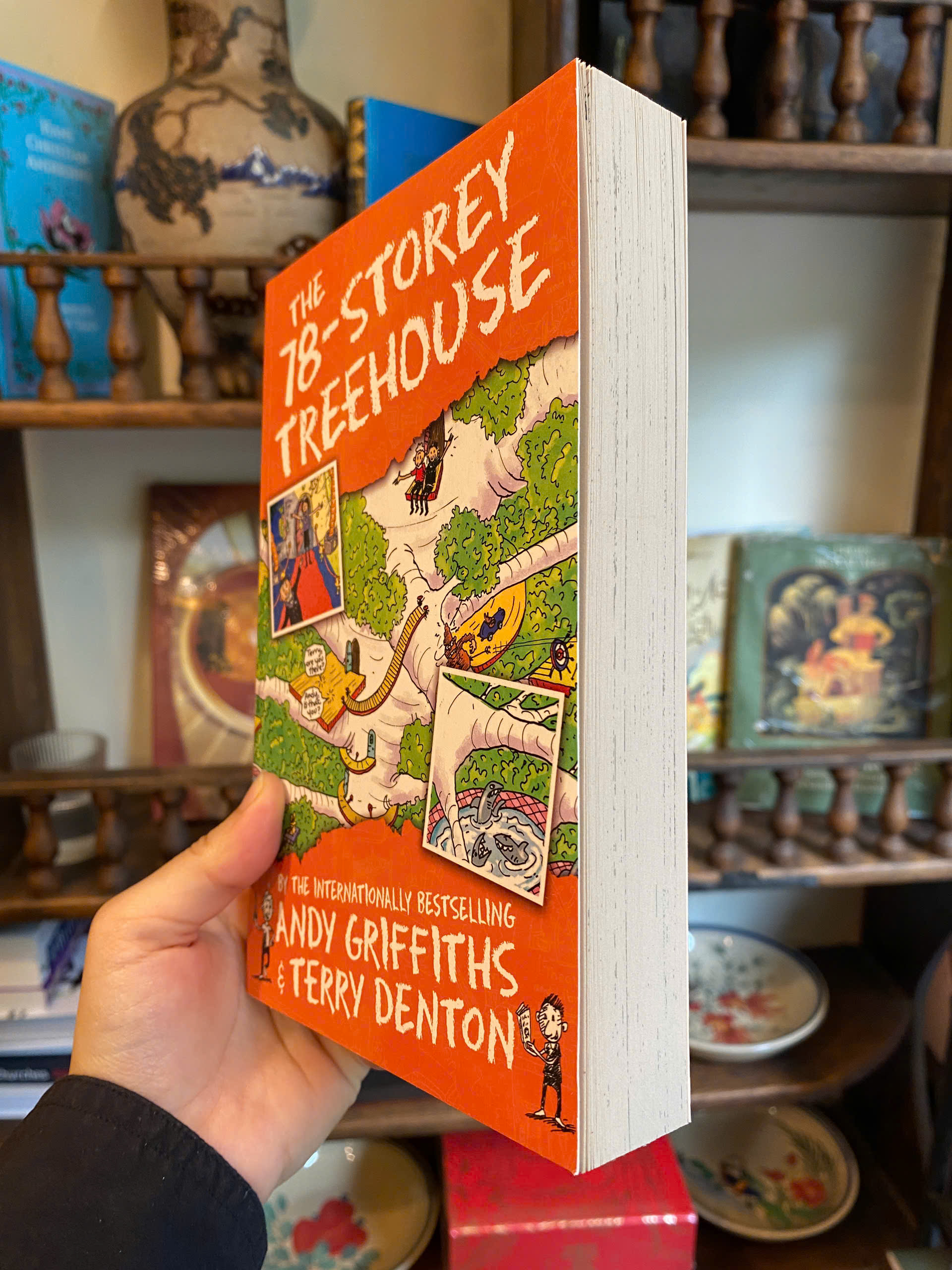 Sách - The 78-Storey Treehouse by Andy Griffiths | English Children Novel / Ngoại văn Nhập khẩu