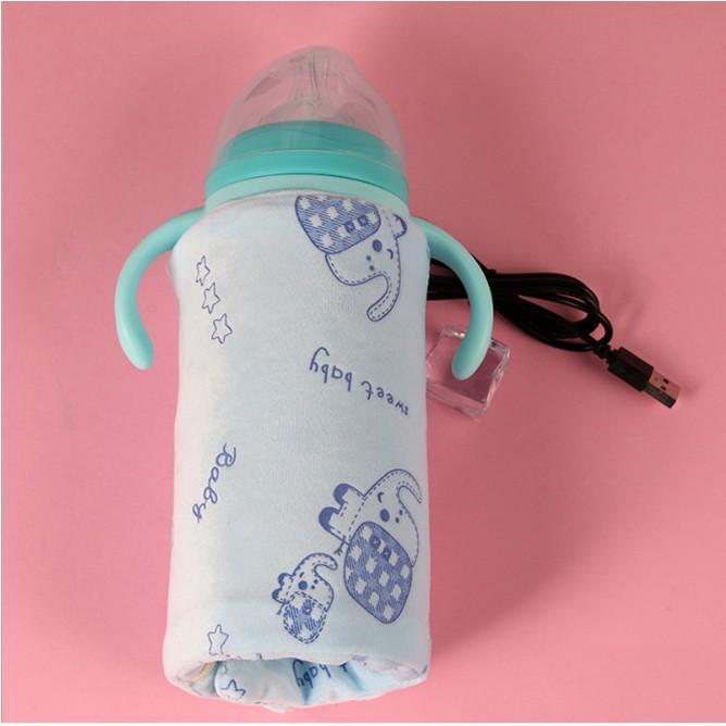 Khăn quấn bình sữa hâm nóng Sweet Baby USB - AsiaMart
