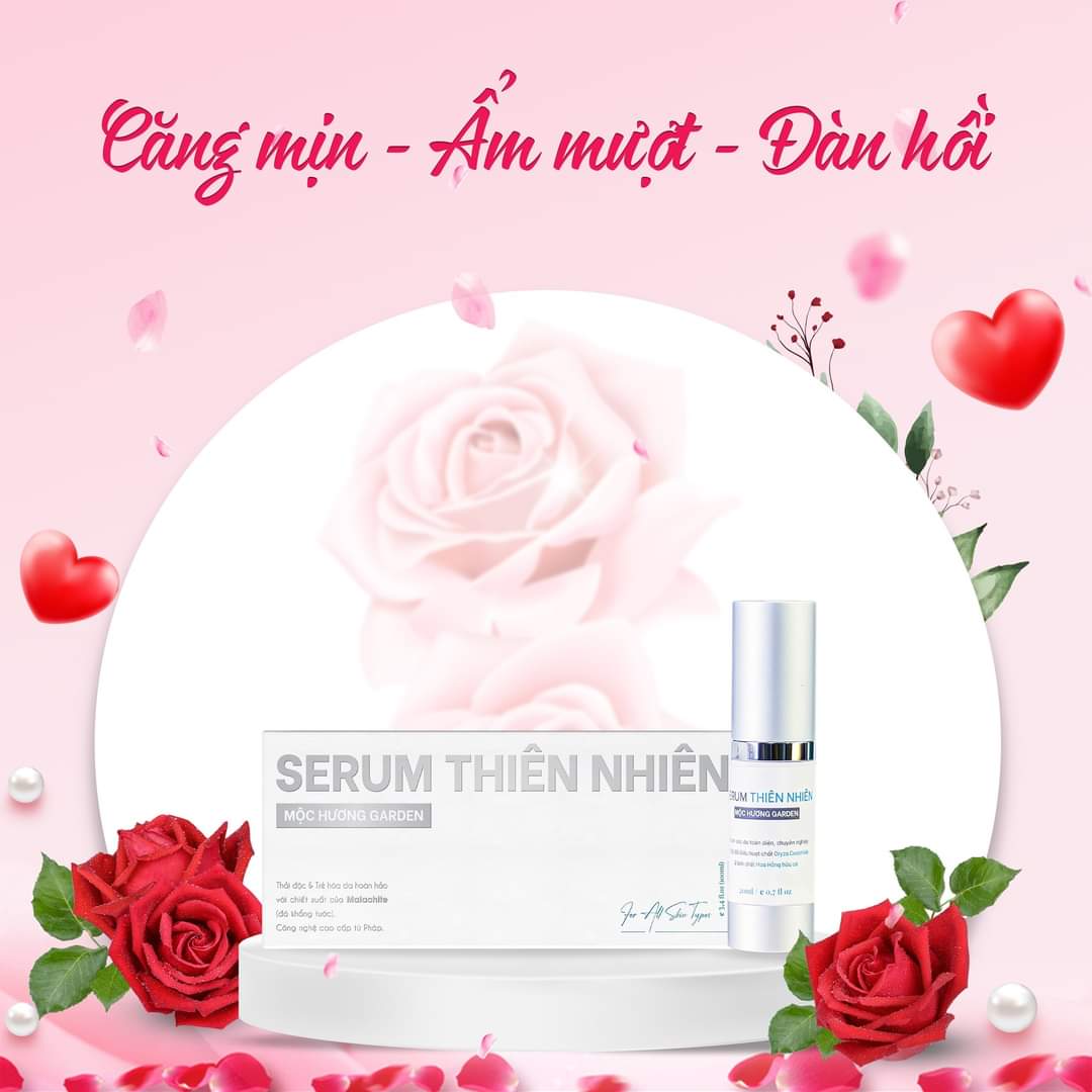 Serum thiên nhiên Thanh Mộc Hương dưỡng da căng sáng mịn màng ngăn ngừa mụn thâm 20ml