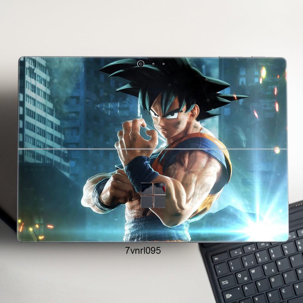 Skin dán hình Dragon Ball x02 cho Surface 3 2015; Go, Go 2, Go 3; Pro 2 3 4 5 6 7 8 X