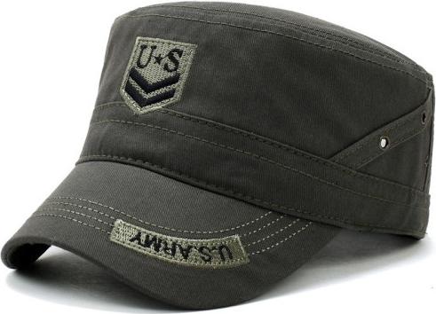 Nón kết thời trang – Mũ lưỡi trai chóp vuông Us Army – mẫu mới
