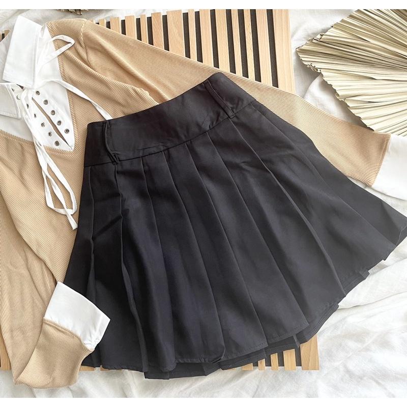Sét áo be nhiều oze mix chân váy tennis TTS