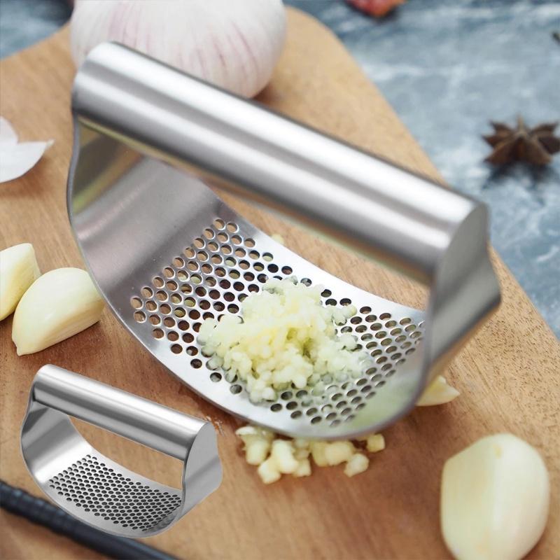 Dụng Cụ Nghiền Tỏi Đa Năng Bằng Thép Không Gỉ
