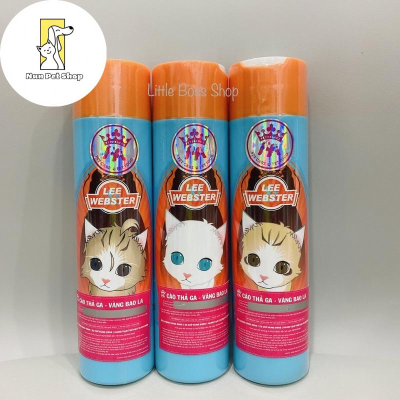 Dầu gội và xả cho mèo Lee&Webster