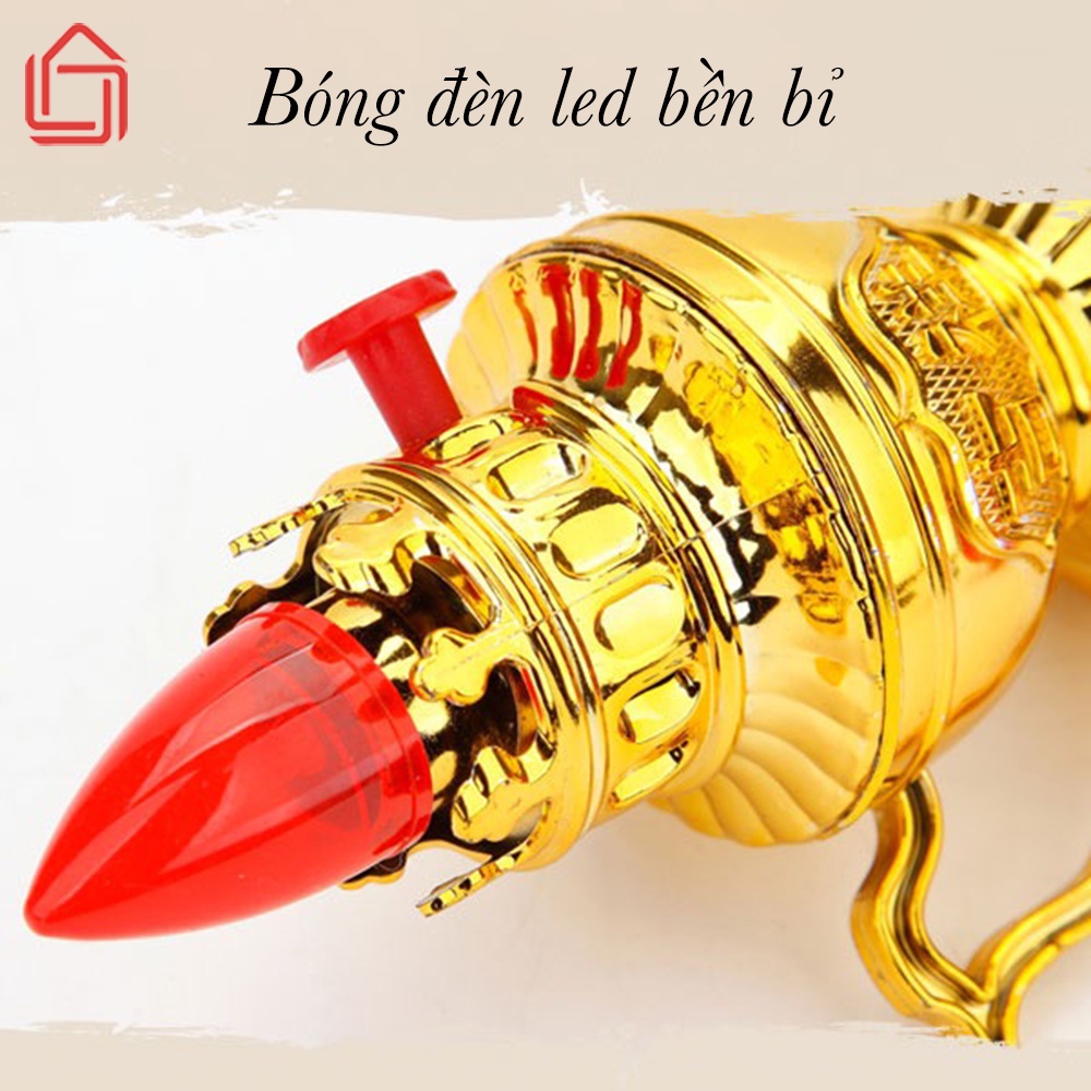 Đèn bàn thờ pin sáng vĩnh cửu, đèn thờ thu hút may mắn tốt lành