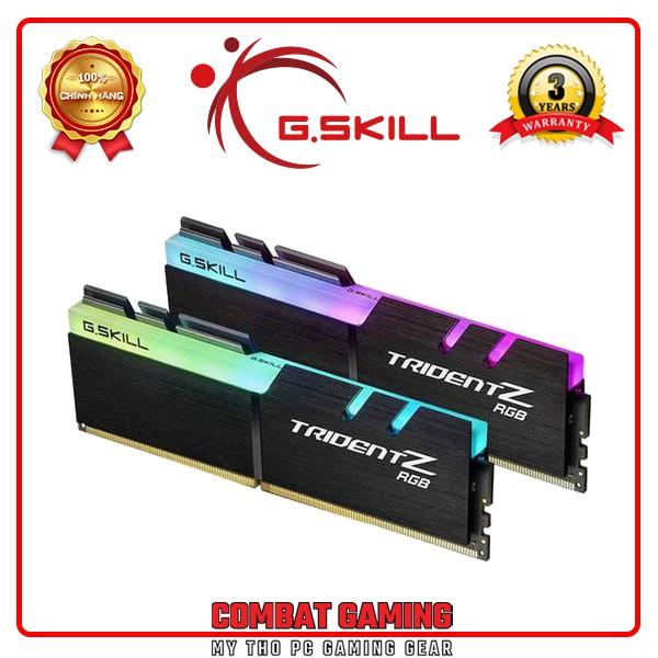 Ram GSKILL TridentZ RGB 16GB 2x8GB DDR4 Bus 3200 - Hàng Chính Hãng