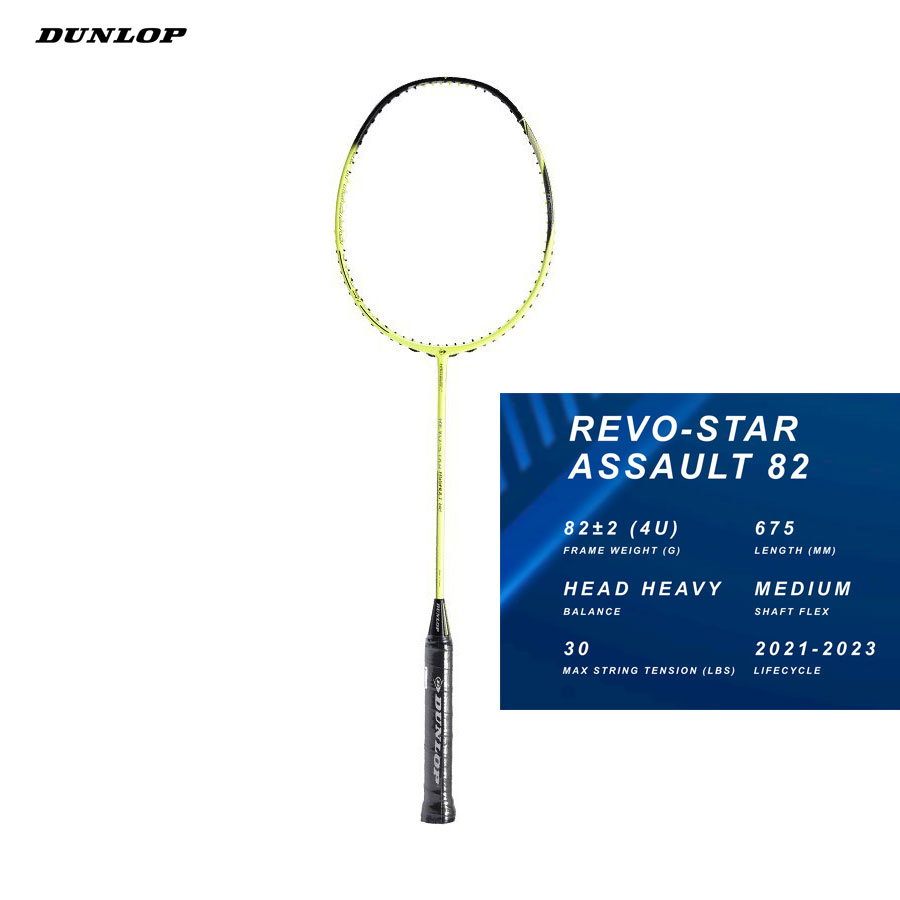 Vợt cầu lông Dunlop Revo Star Assault 82 - Vợt công