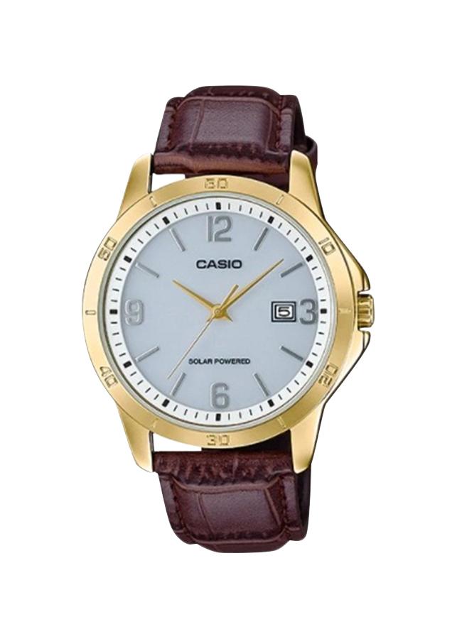 Đồng Hồ Nam Dây Da Casio MTP-VS02GL-9ADF (38mm) -  Vàng