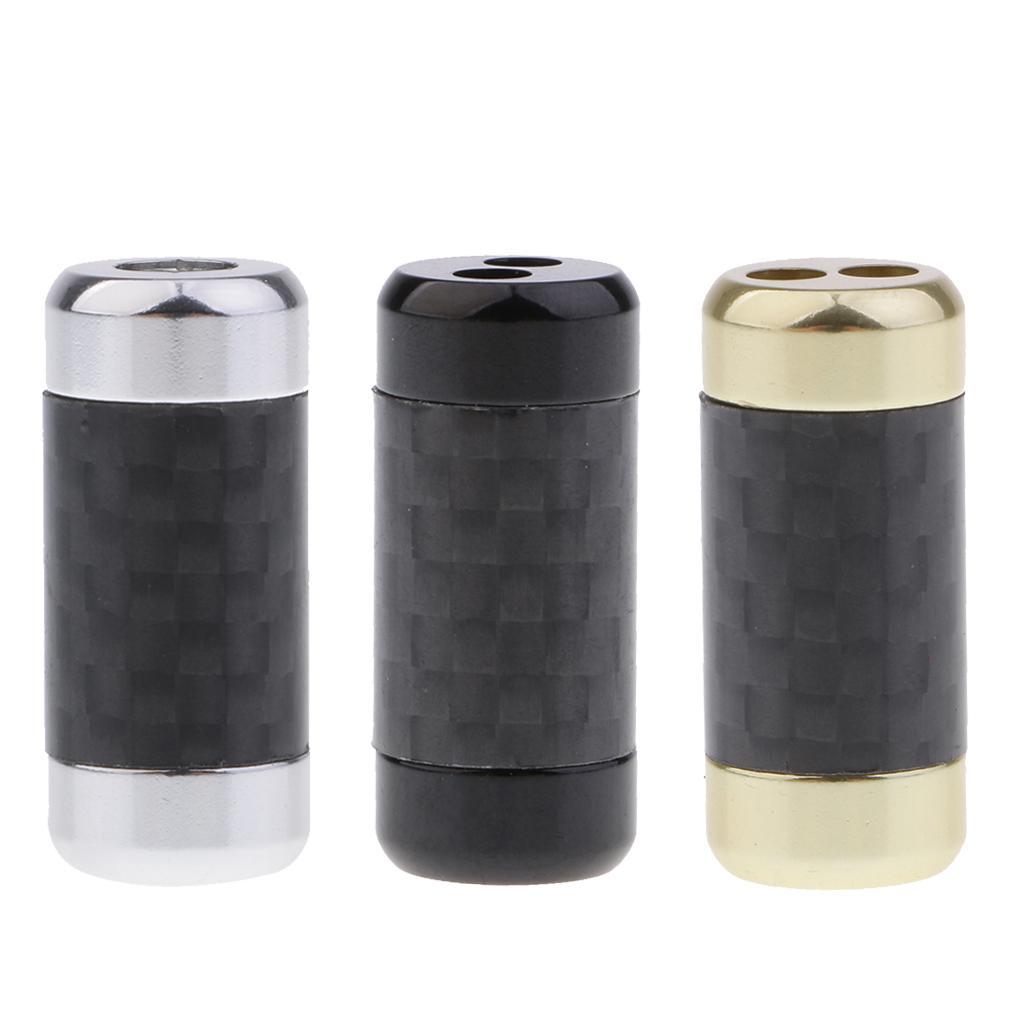 Portable Earphone Speaker Cable Splitter DIY 5mm In 3mm Out for Home Gold