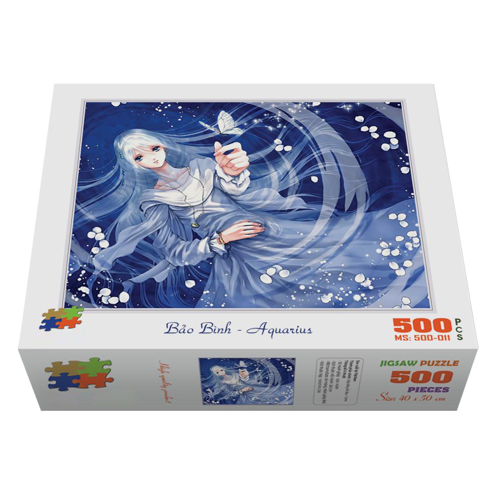 Bộ tranh xếp hình cao cấp 500 mảnh ghép – Bảo Bình