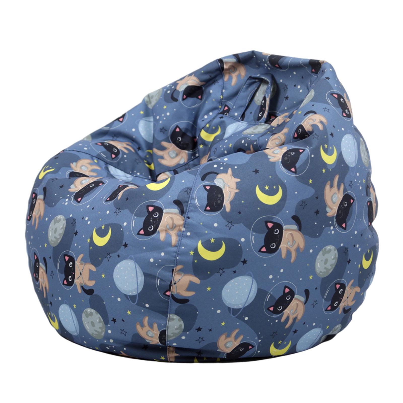 Animal Print beanbag Chair  Soft  Teens  Cat