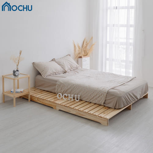 Giường Ngủ Pallet Gỗ Thông OCHU - Pallet Bed - Natural