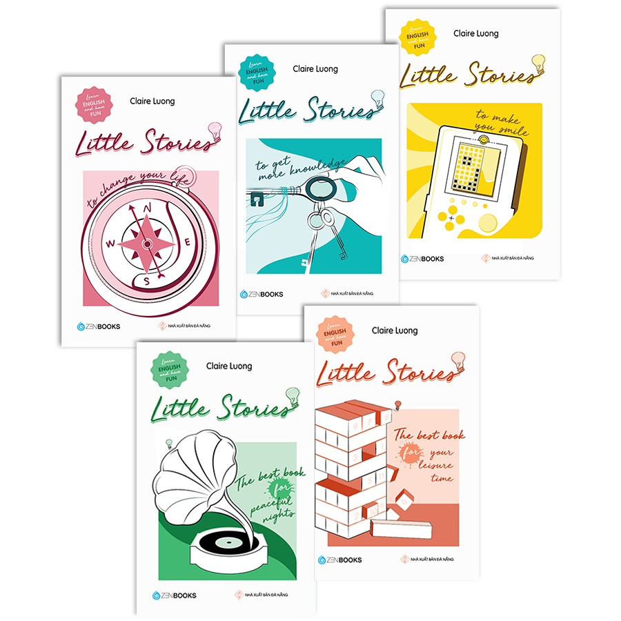 Combo Sách Học Tiếng Anh Little Stories 2