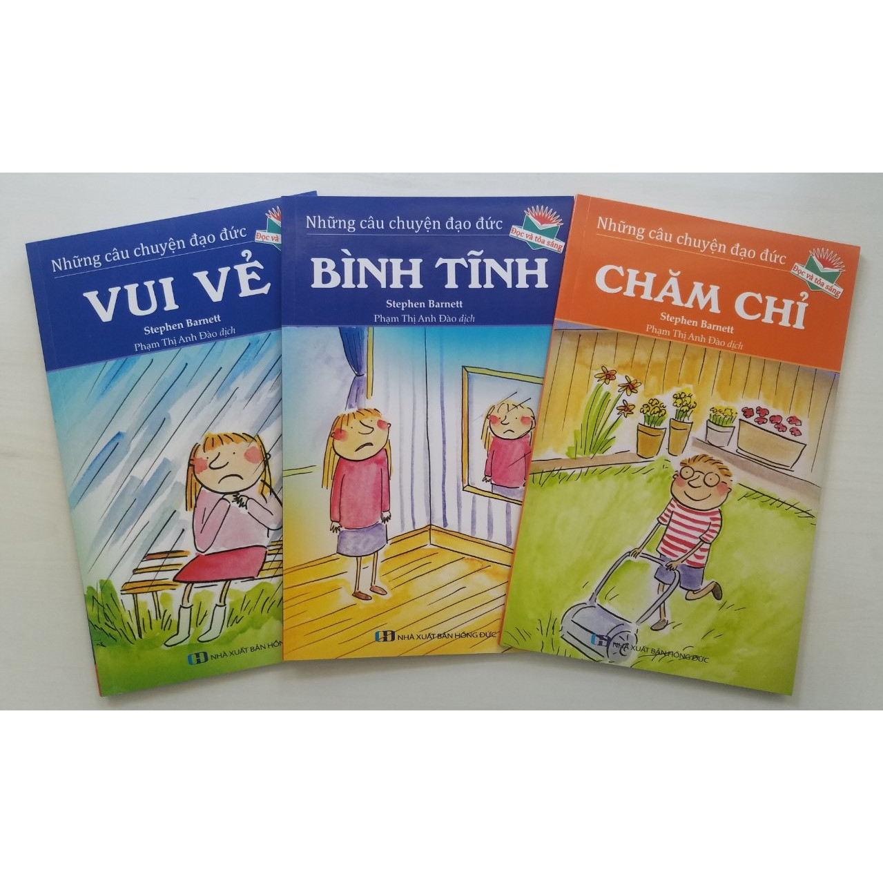 Combo Những Câu Chuyện Đạo Đức: Vui Vẻ + Bình Tĩnh + Chăm Chỉ