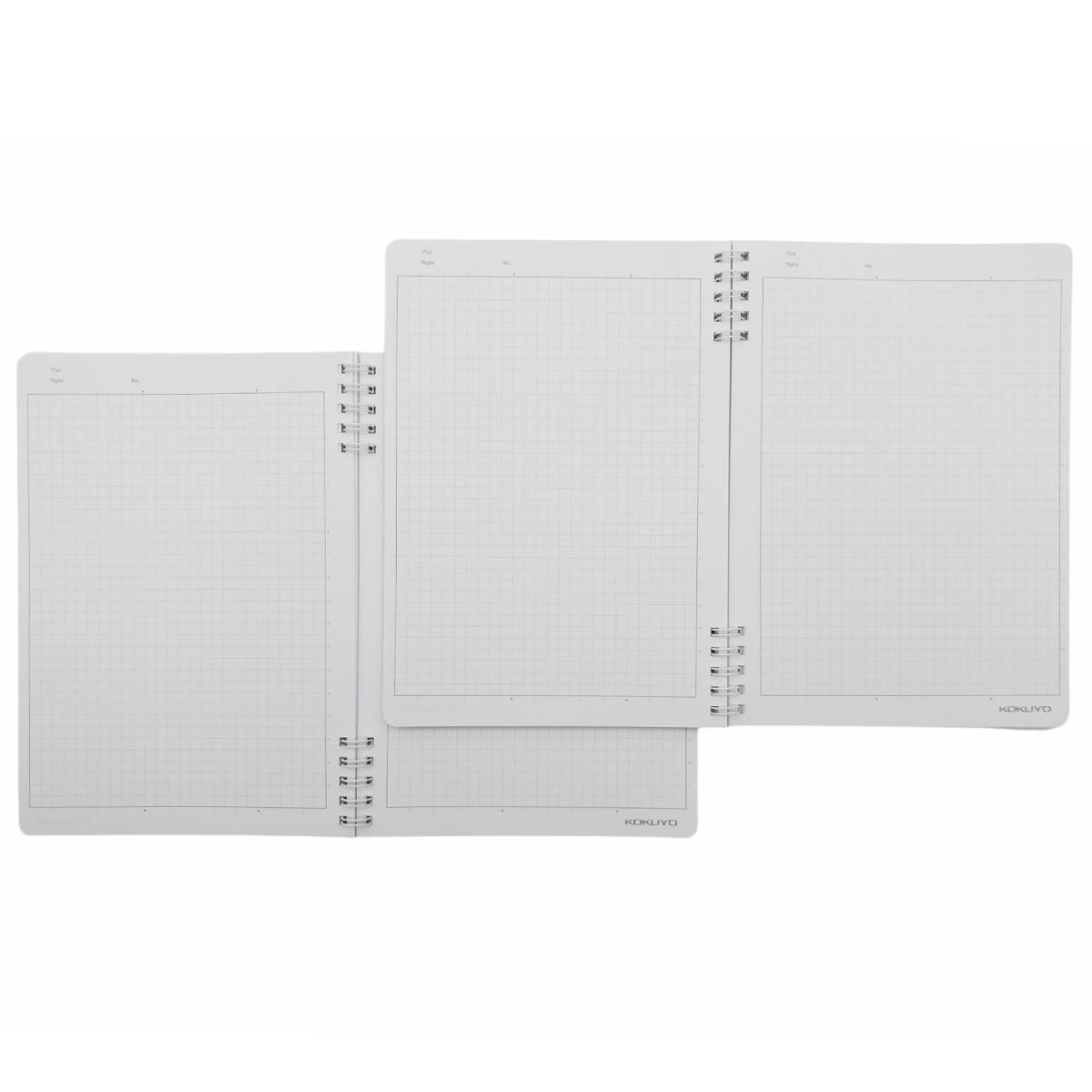 Sổ Lò Xo A5 - Kẻ Caro - 160 Trang 70gsm - Land Of Too-Shy - Campus RN-A5G160LTS-02