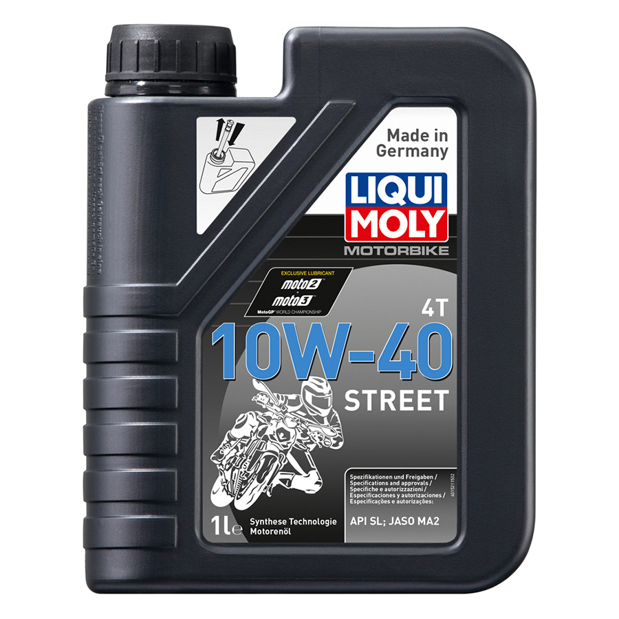 Dầu Nhớt Xe Số Liqui Moly 4T Street 10W40 (1L)