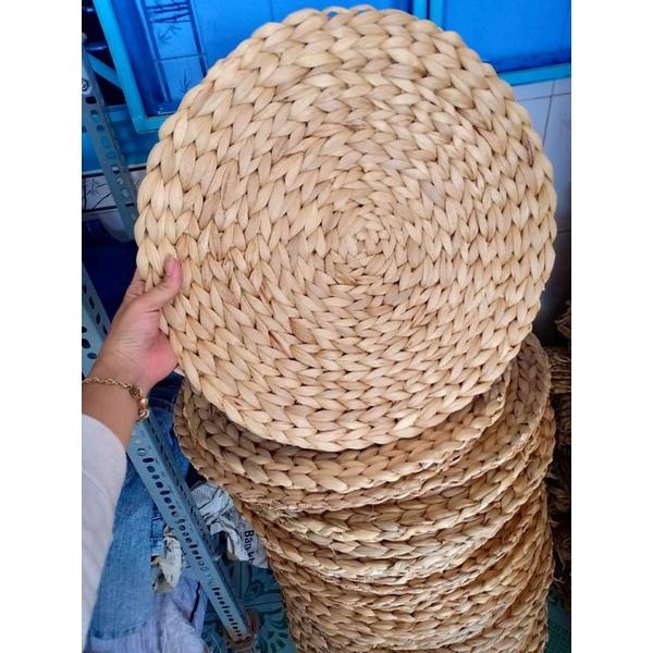 Thảm, đĩa lục bình 40cm