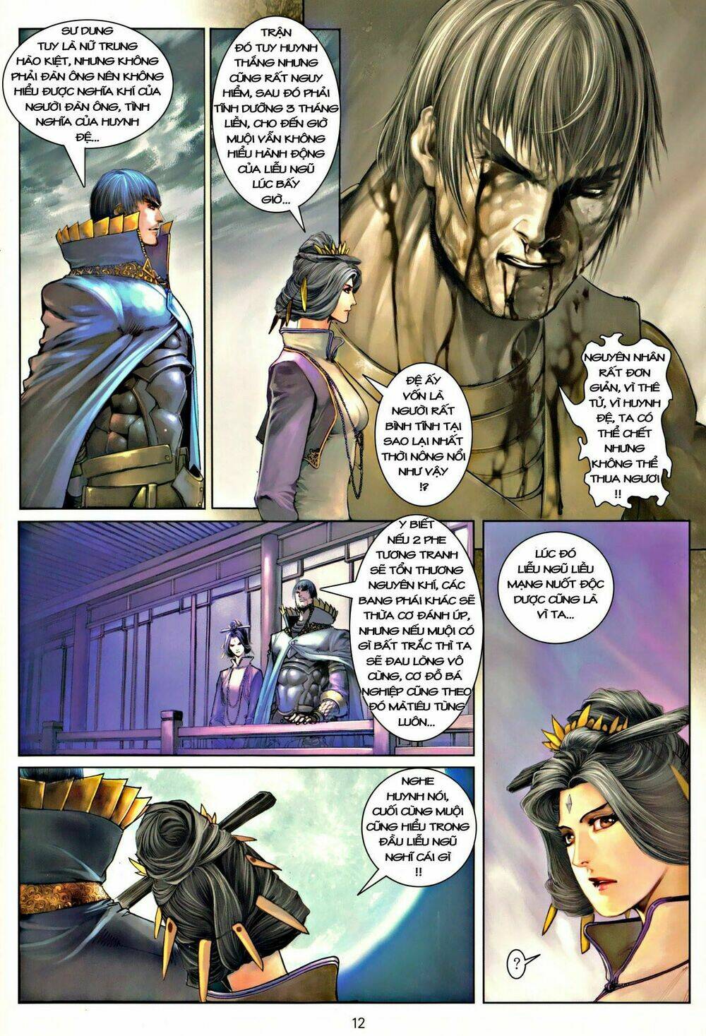 ôn thuỵ an quần hiệp truyện chapter 41 12