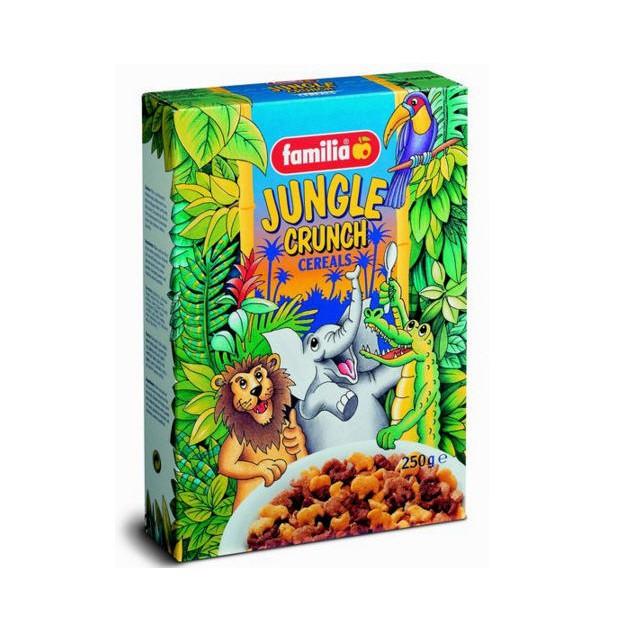 Ngũ Cốc Sô Cô La, Vani & Mật Ong Hình Thú Choco Jungle 250g cho Bé NHẬP KHẨU THỤY SĨ