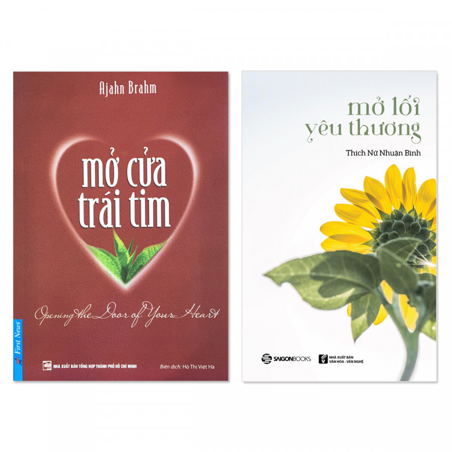 Combo 2 cuốn: Mở Cửa Trái Tim, Mở Lối Yêu Thương