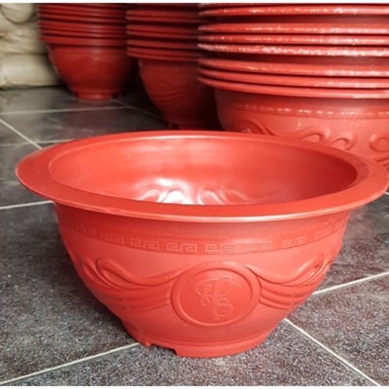 Bộ 5 Chậu Cây Không Có Lỗ Thoát Nước Trồng Hoa Sen Hoa Súng - Nuôi Cá T48
