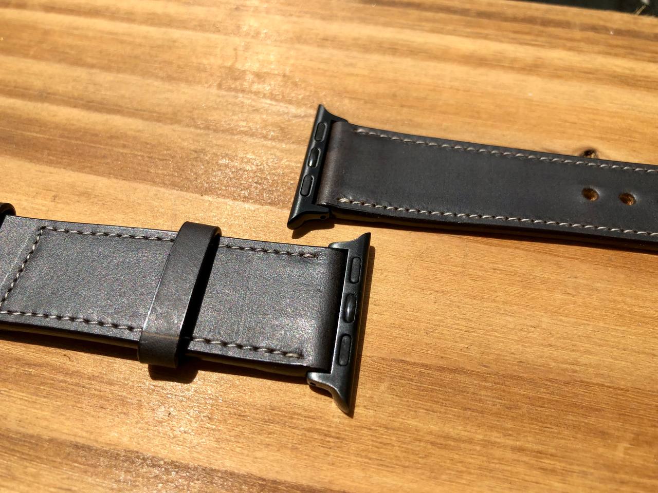 Dây Da Đồng Hồ HANNSON LEATHER Dành Cho Apple Watch, Nhiều Màu, Đủ Size - Hàng Chính Hãng