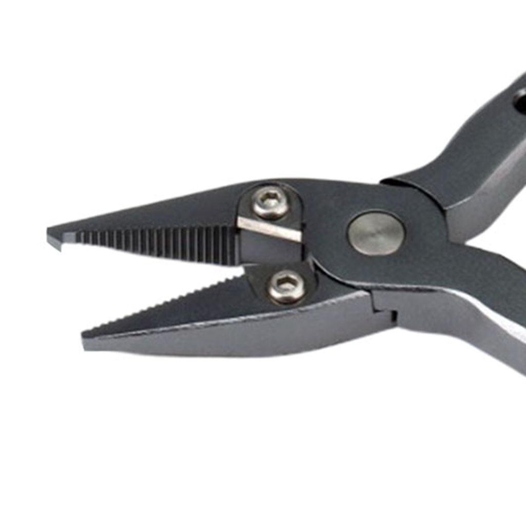 Fishing Plier with Tungsten Steel Cutter Split Hook