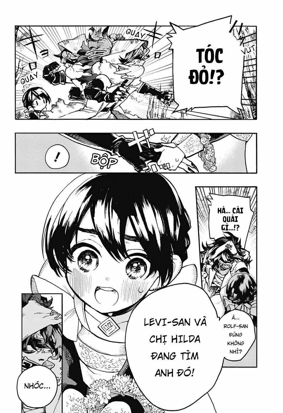 những bức họa quái dị của phù thủy chapter 18 32