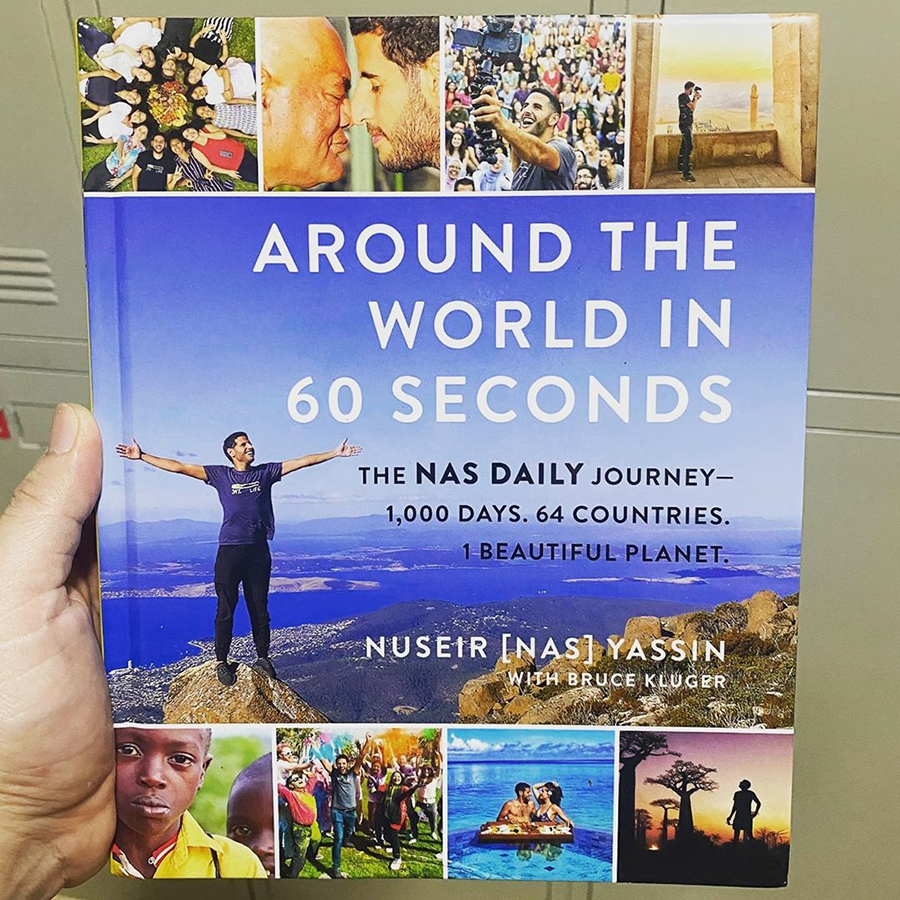 Around the World in 60 Seconds: The Nas Daily Journey - 1,000 Days. 64 Countries. 1 Beautiful Planet.