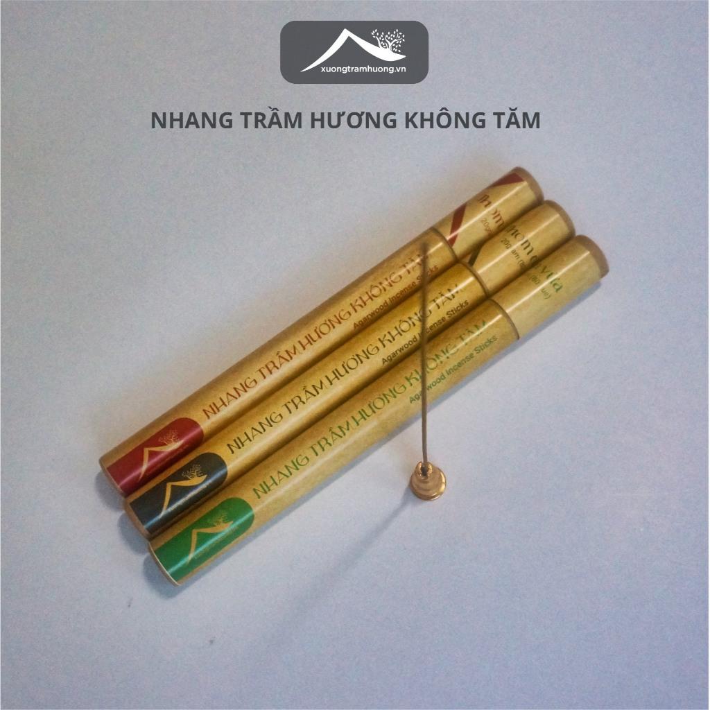 Bộ Trầm Thiền Nhang Trầm Hương Không Tăm Đế Đốt Xưởng Trầm Hương Thơm Dịu /Vừa /Đậm Yoga Thư Giãn