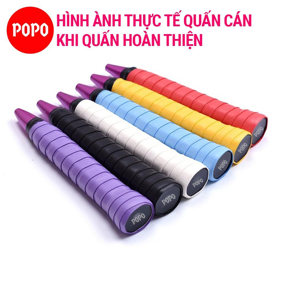 Hộp 30 cái Quấn cán Tennis, Cầu lông, mềm mại độ bền cao POPO Collection